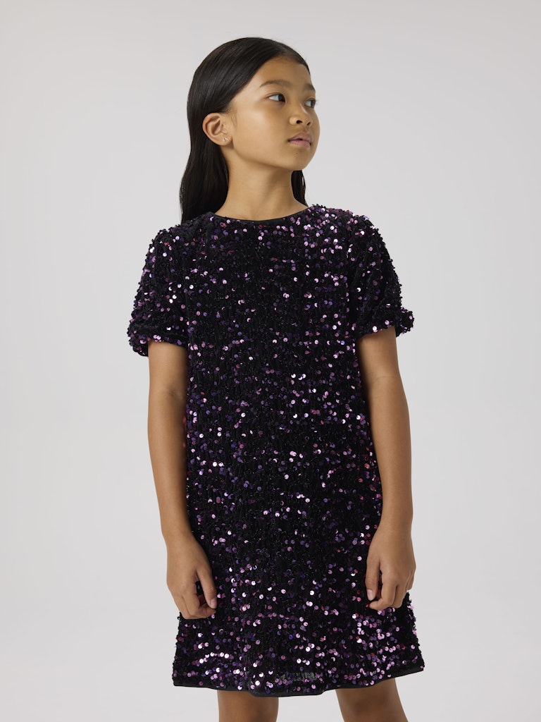 NKFRUNICA Short Dress - Byzantium